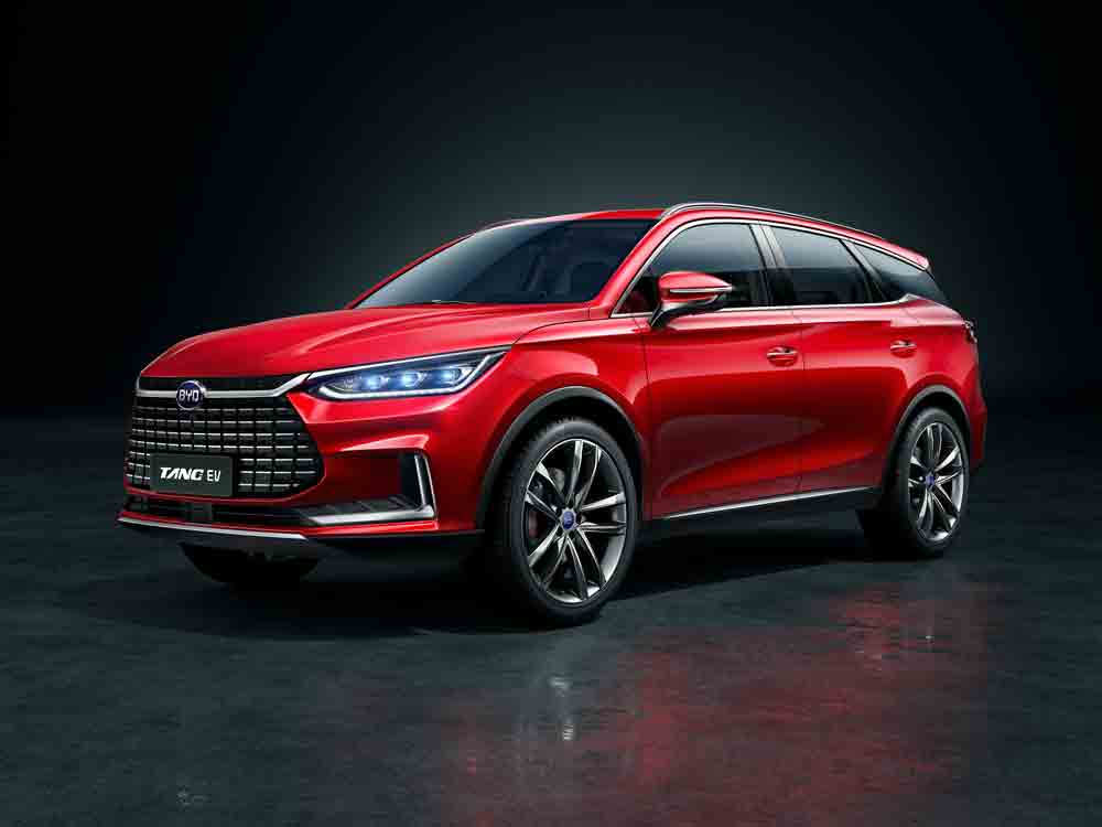 The second-generation BYD Tang SUV The second-generation BYD Tang SUV